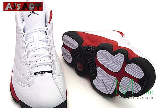 All Js All D Time » Air Jordan XIII – AJ 13 Retro – White/Black/True ...